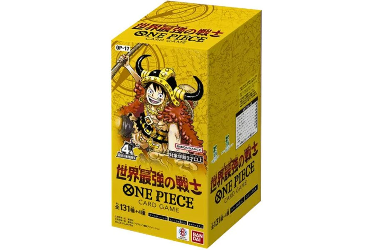 One Piece OP-17 The World's Strongest Warriors Booster Box Japanese
