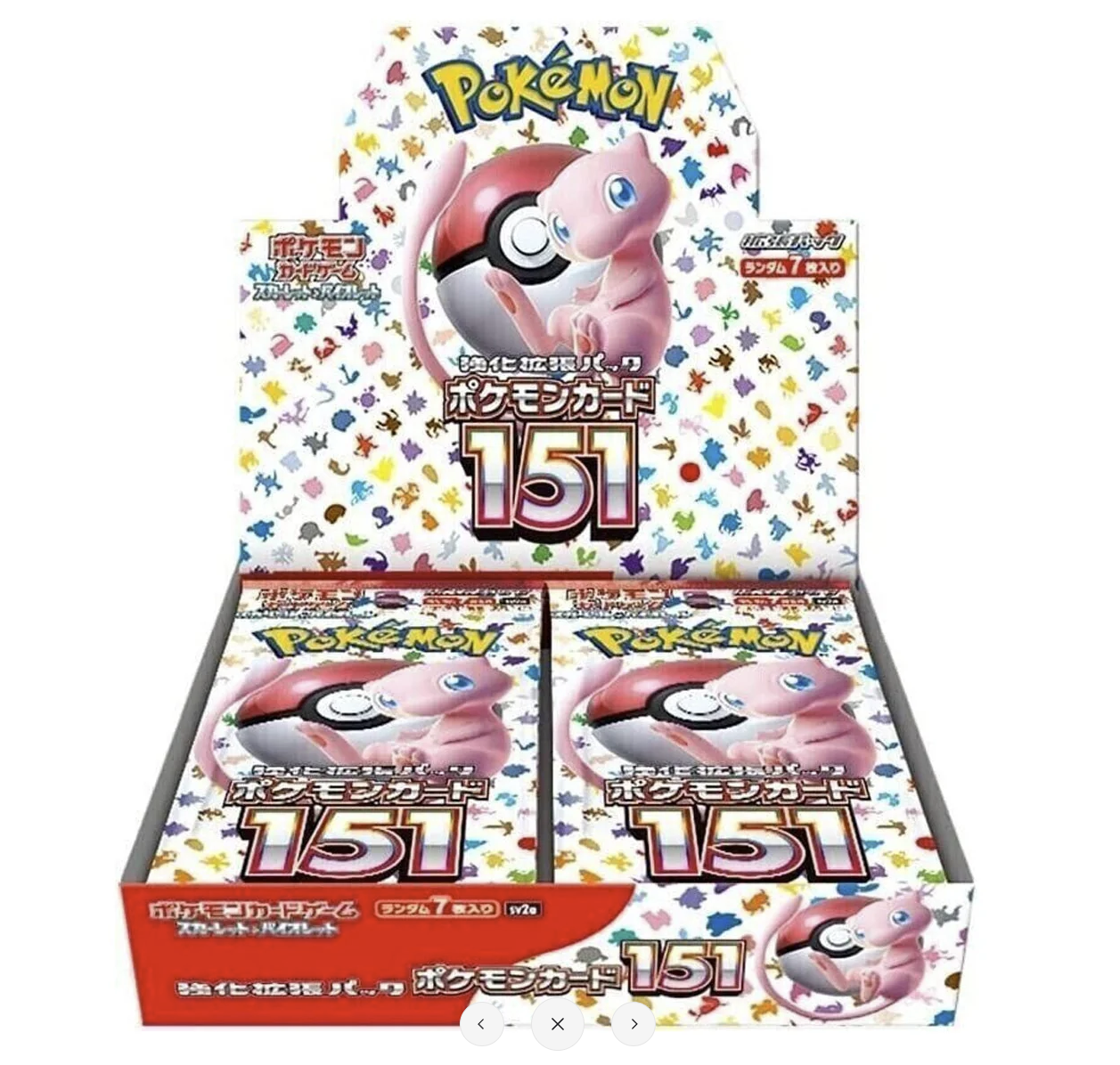 151 Booster Box Japanese